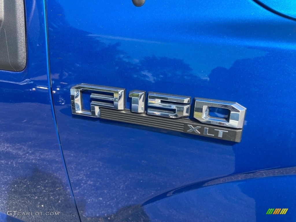 2018 F150 XLT SuperCrew - Lightning Blue / Earth Gray photo #32