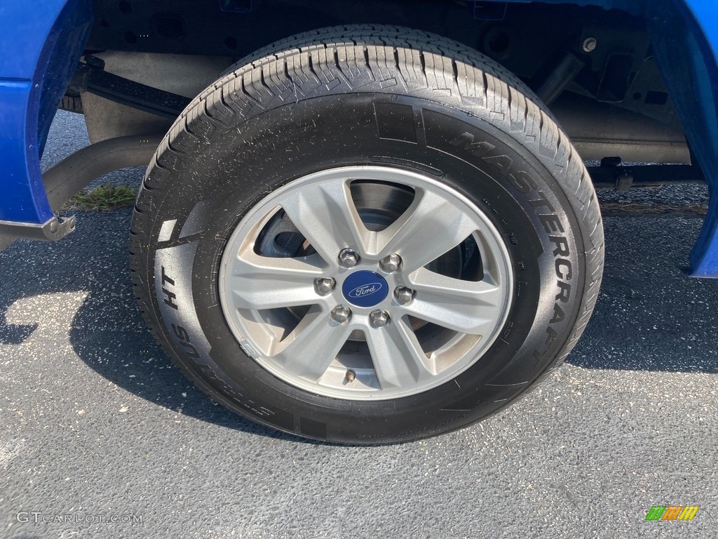 2018 F150 XLT SuperCrew - Lightning Blue / Earth Gray photo #33