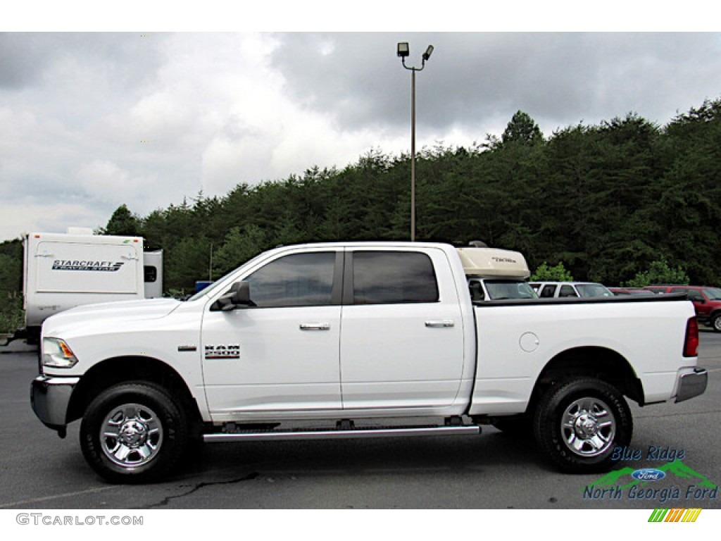 Bright White 2016 Ram 2500 SLT Crew Cab 4x4 Exterior Photo #144743655