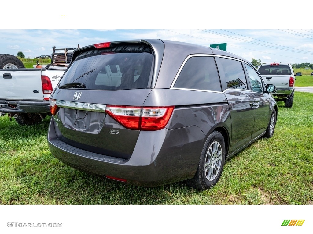 2012 Odyssey EX-L - Polished Metal Metallic / Gray photo #4