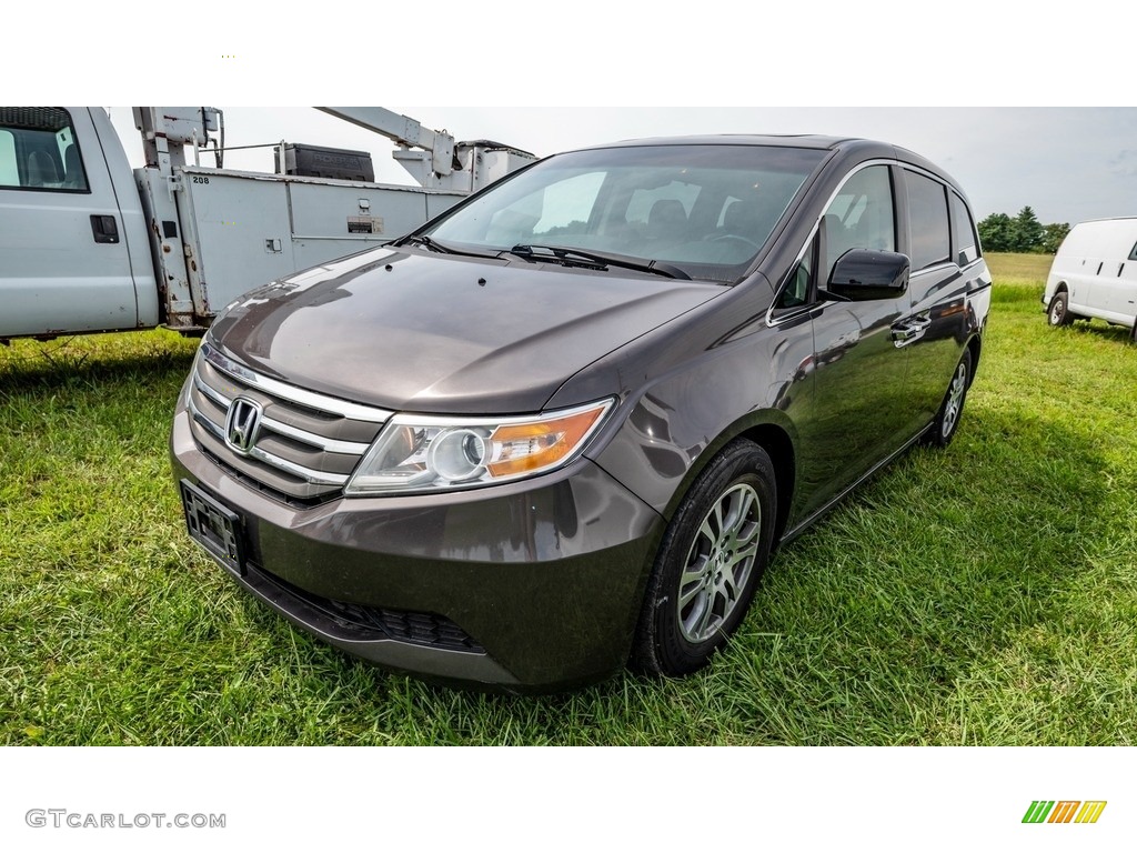 2012 Odyssey EX-L - Polished Metal Metallic / Gray photo #7
