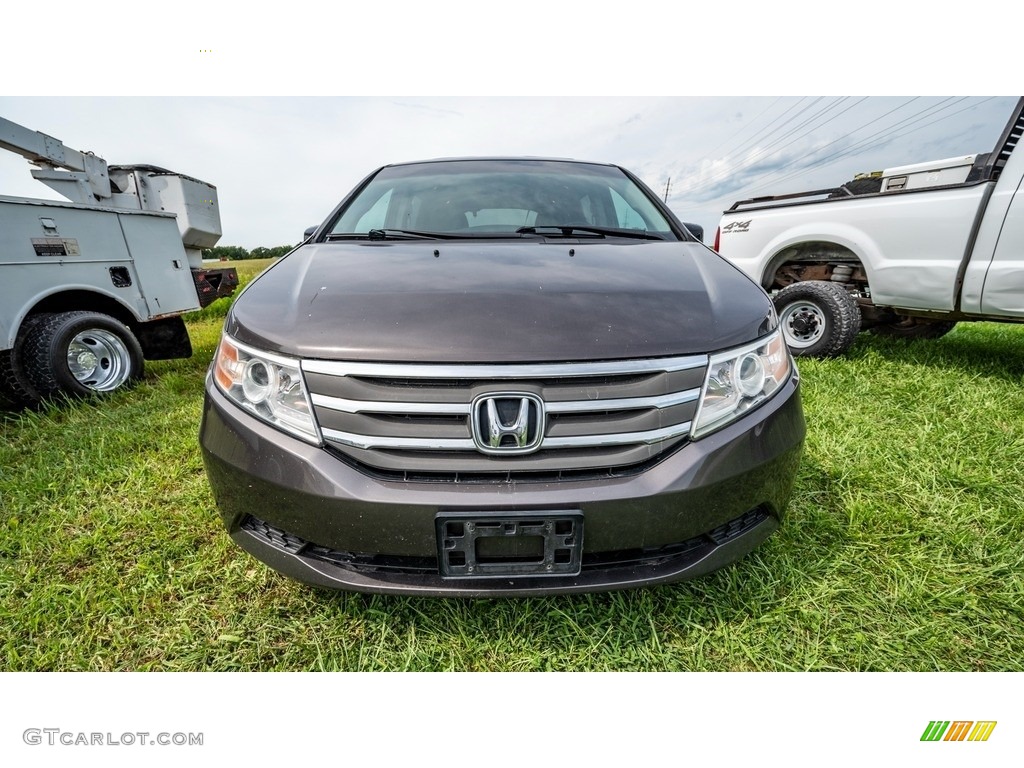 2012 Odyssey EX-L - Polished Metal Metallic / Gray photo #8