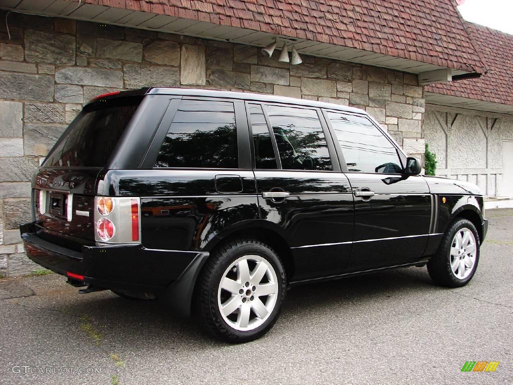 2004 Range Rover HSE - Java Black / Jet Black photo #4