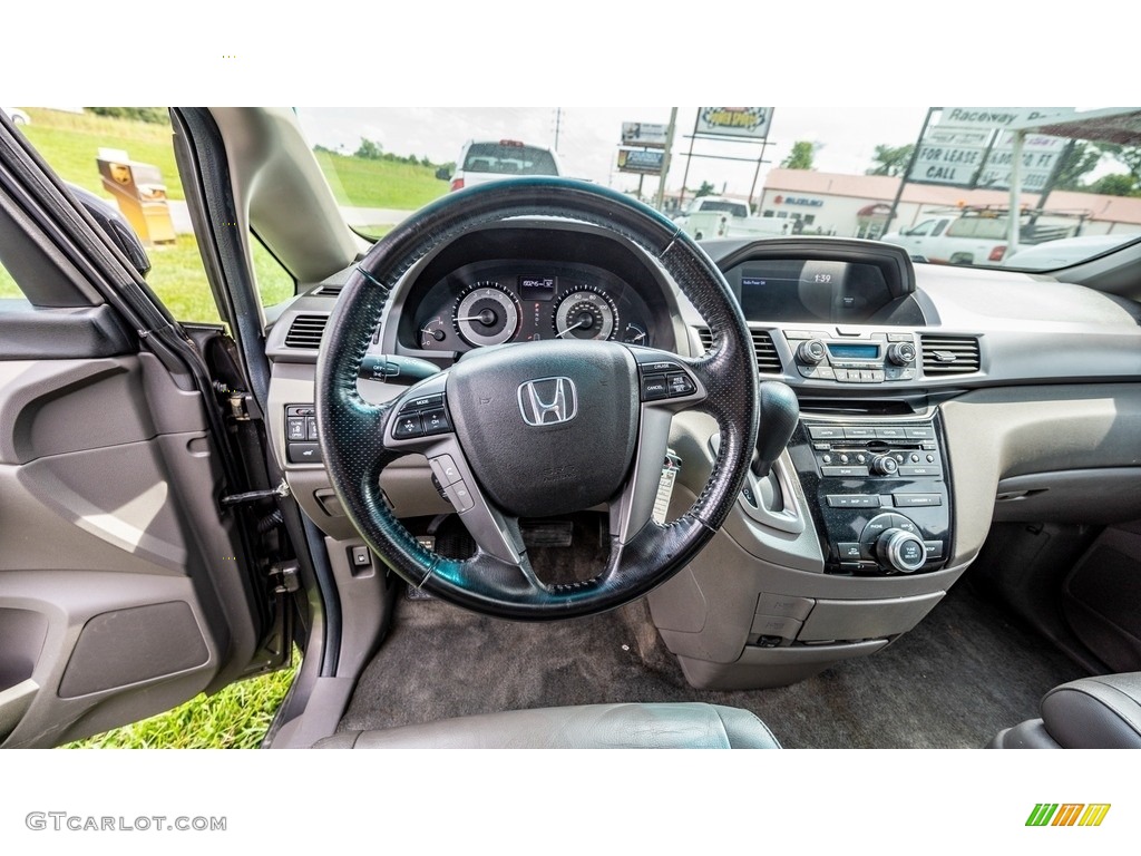 2012 Odyssey EX-L - Polished Metal Metallic / Gray photo #25