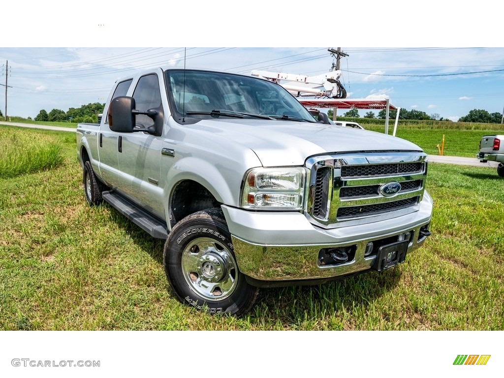 2006 F250 Super Duty XLT Crew Cab 4x4 - Dark Stone Metallic / Medium Flint photo #1