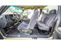 Graphite 2001 GMC Sierra 2500HD SLE Extended Cab Interior Color