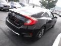 2019 Crystal Black Pearl Honda Civic EX Sedan  photo #7