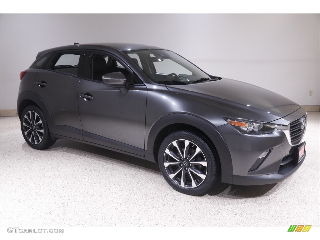 2019 CX-3 Touring AWD - Machine Gray Metallic / Black photo #1