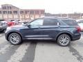 2022 Stone Blue Metallic Ford Explorer Limited 4WD  photo #5