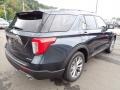 2022 Stone Blue Metallic Ford Explorer Limited 4WD  photo #8