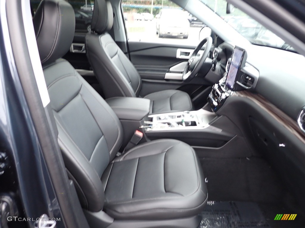 2022 Explorer Limited 4WD - Stone Blue Metallic / Ebony photo #12