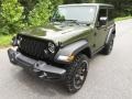 2022 Sarge Green Jeep Wrangler Willys 4x4  photo #2
