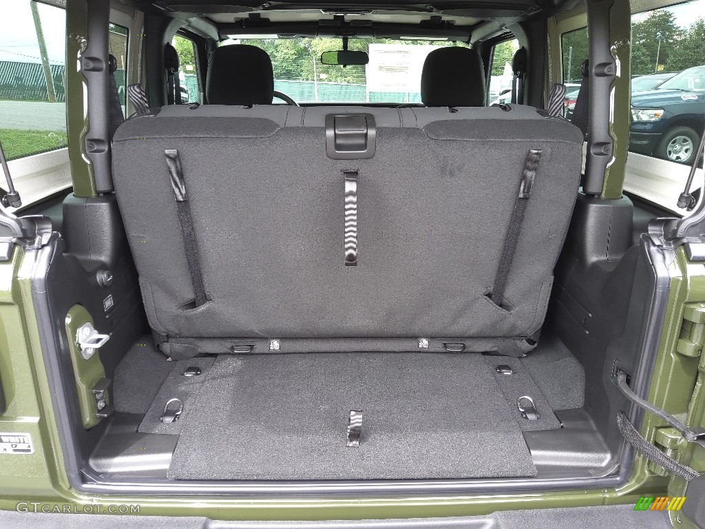 2022 Wrangler Willys 4x4 - Sarge Green / Black photo #13