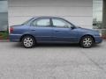 2003 Slate Blue Kia Spectra LS Sedan  photo #2