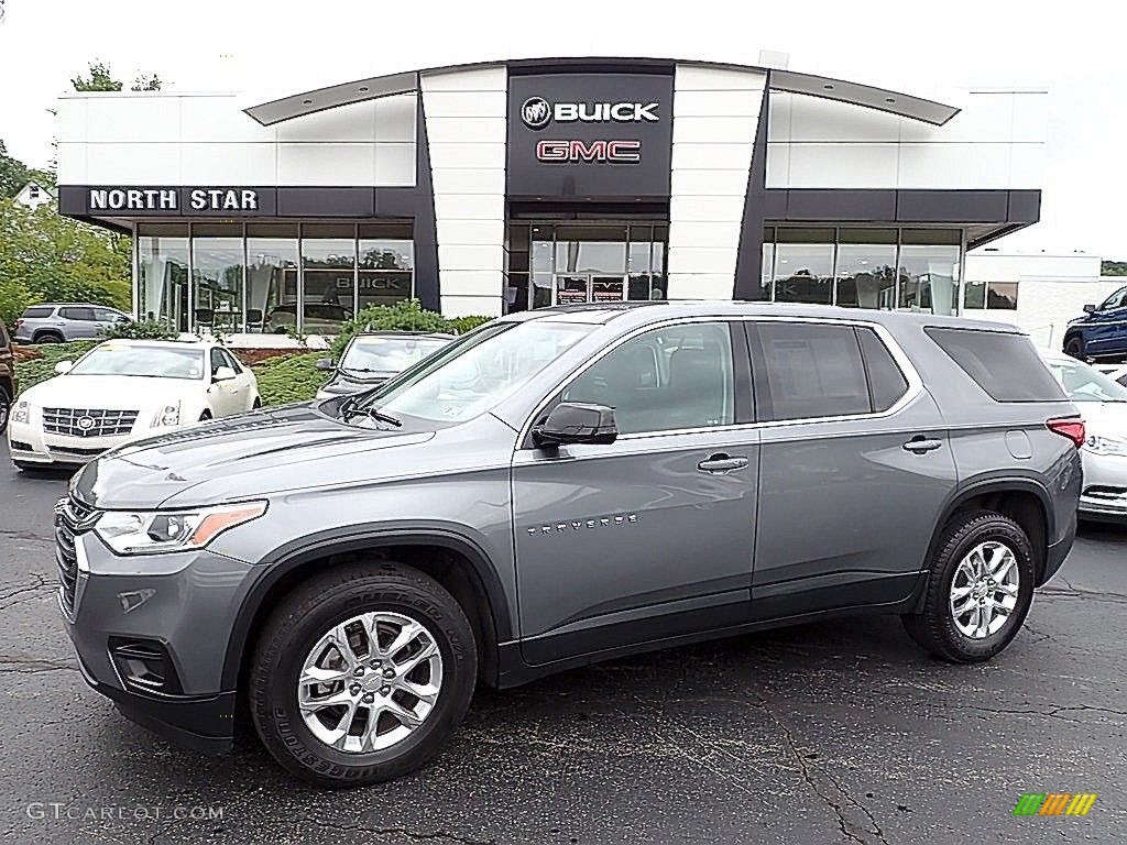 2020 Traverse LS AWD - Satin Steel Metallic / Jet Black photo #1