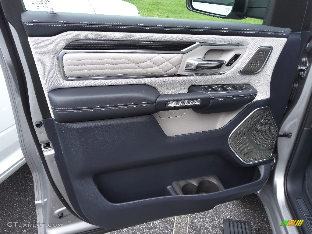 2022 Ram 1500 Limited Crew Cab 4x4 Indigo/Sea Salt Door Panel Photo #144749380