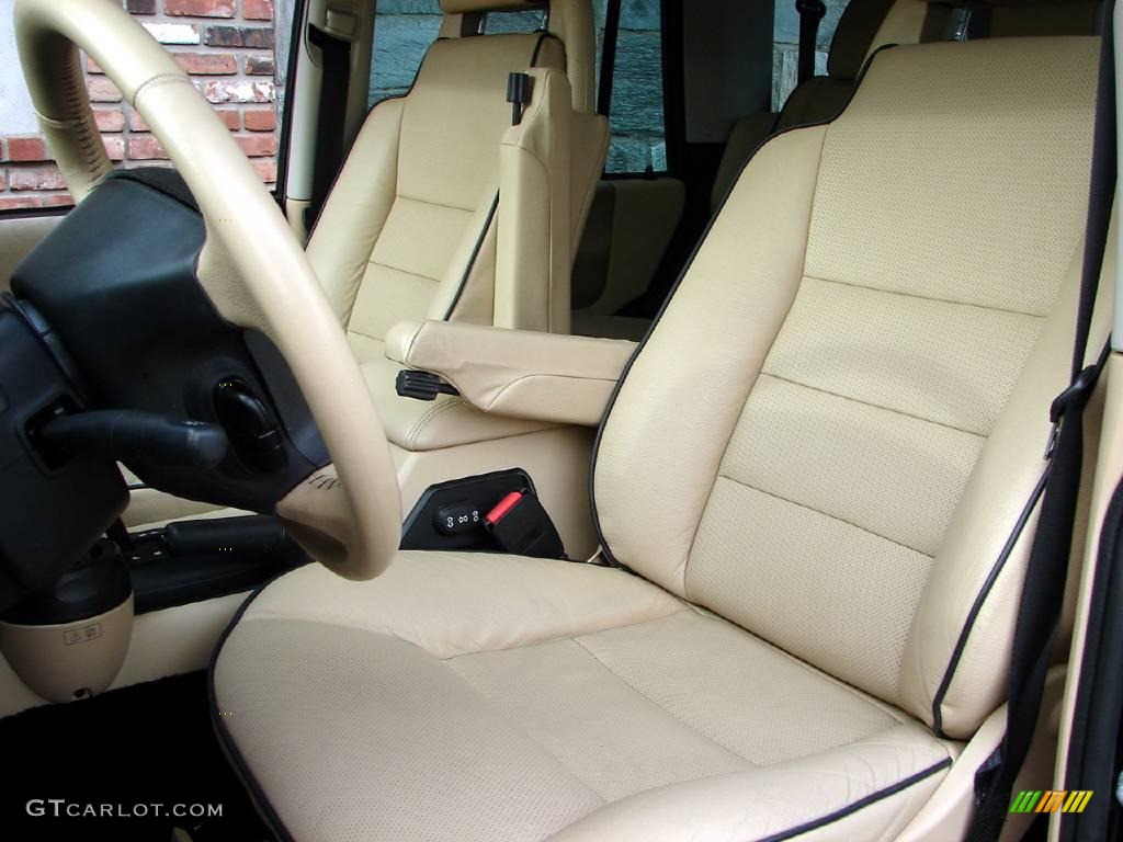 2003 Discovery HSE - Java Black / Alpaca Beige photo #28