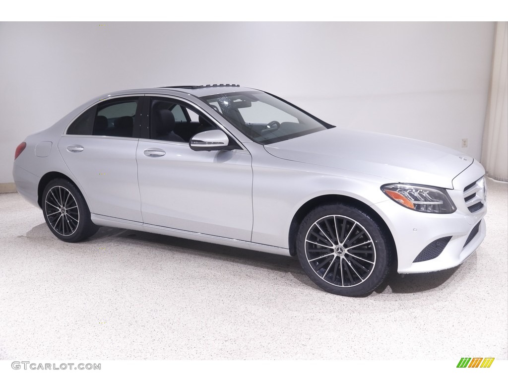 2021 C 300 4Matic Sedan - Iridium Silver Metallic / Black photo #1