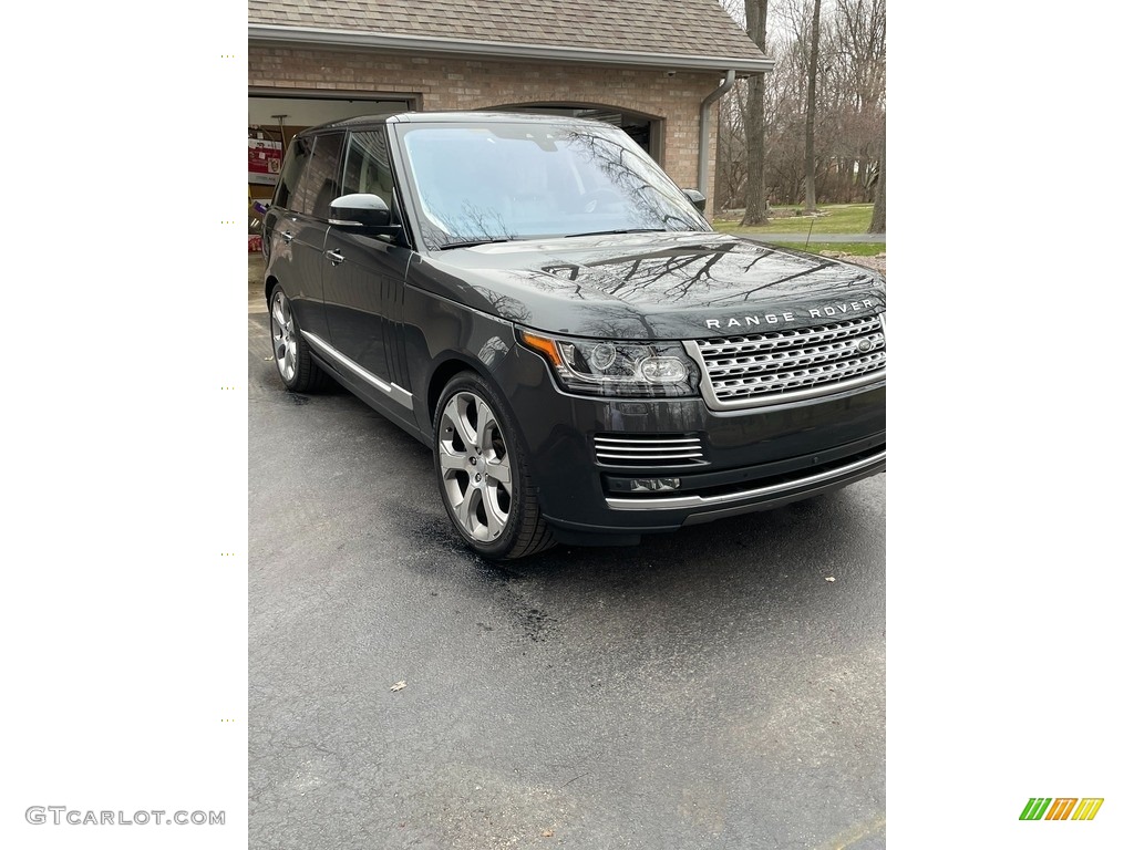 2017 Range Rover Autobiography - Carpathian Grey Metallic / Ebony/Ivory photo #1