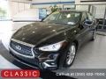 Black Obsidian - Q50 3.0t Luxe AWD Photo No. 1