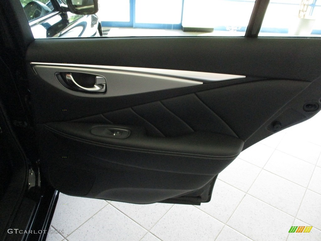 2020 Q50 3.0t Luxe AWD - Black Obsidian / Graphite photo #19