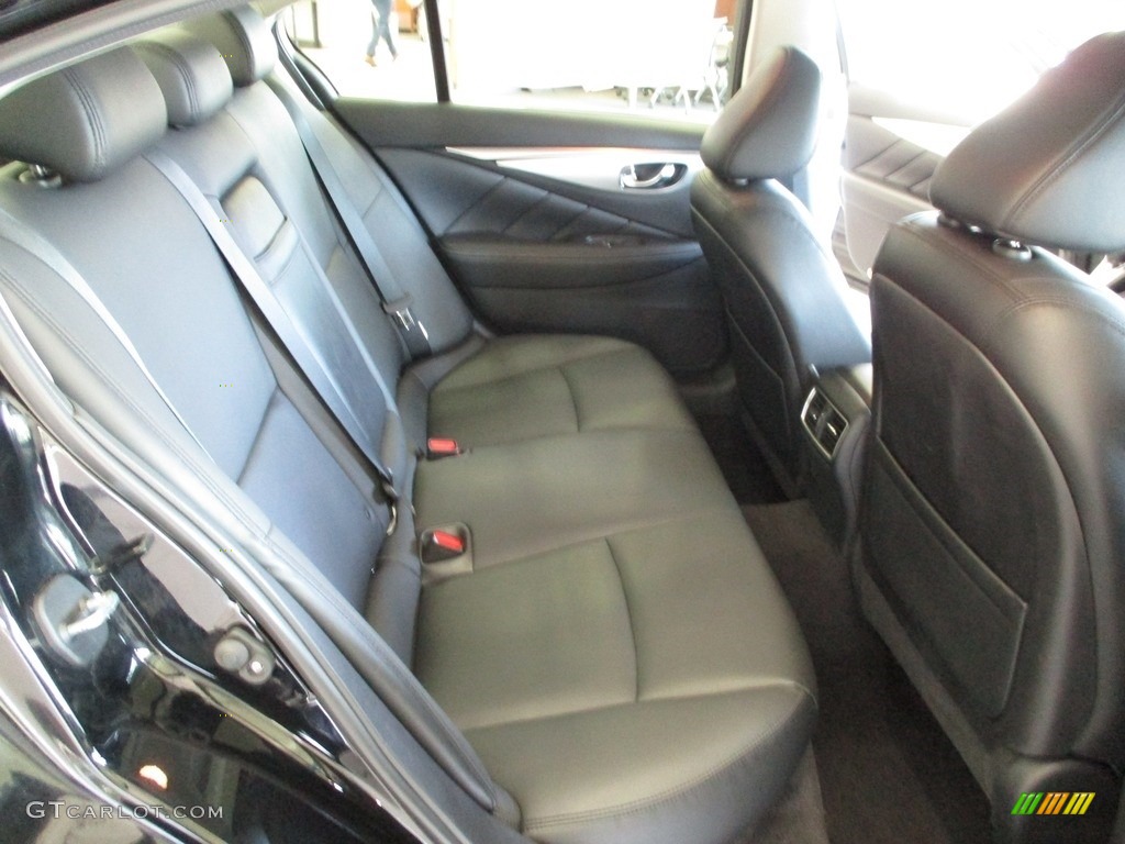 2020 Q50 3.0t Luxe AWD - Black Obsidian / Graphite photo #21