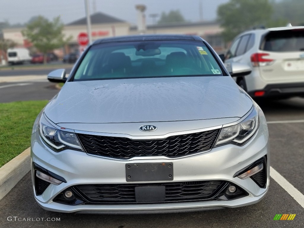 2019 Optima EX - Sparkling Silver / Black photo #2