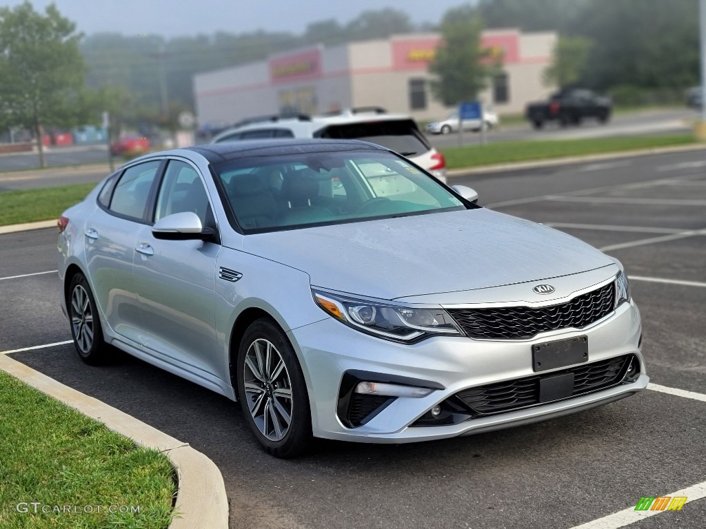 Sparkling Silver 2019 Kia Optima EX Exterior Photo #144752074