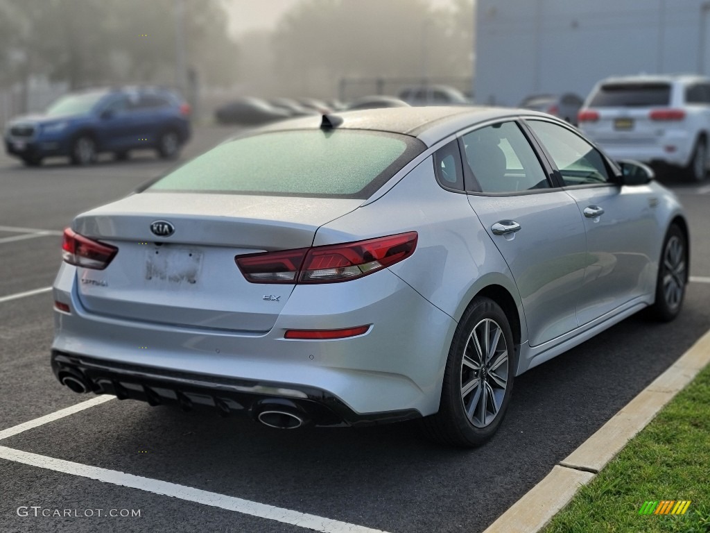 2019 Optima EX - Sparkling Silver / Black photo #8