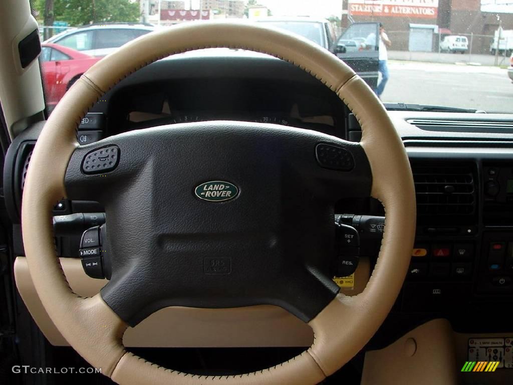 2003 Discovery HSE - Java Black / Alpaca Beige photo #34