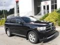 Brilliant Black Crystal Pearl 2011 Dodge Durango Crew 4x4