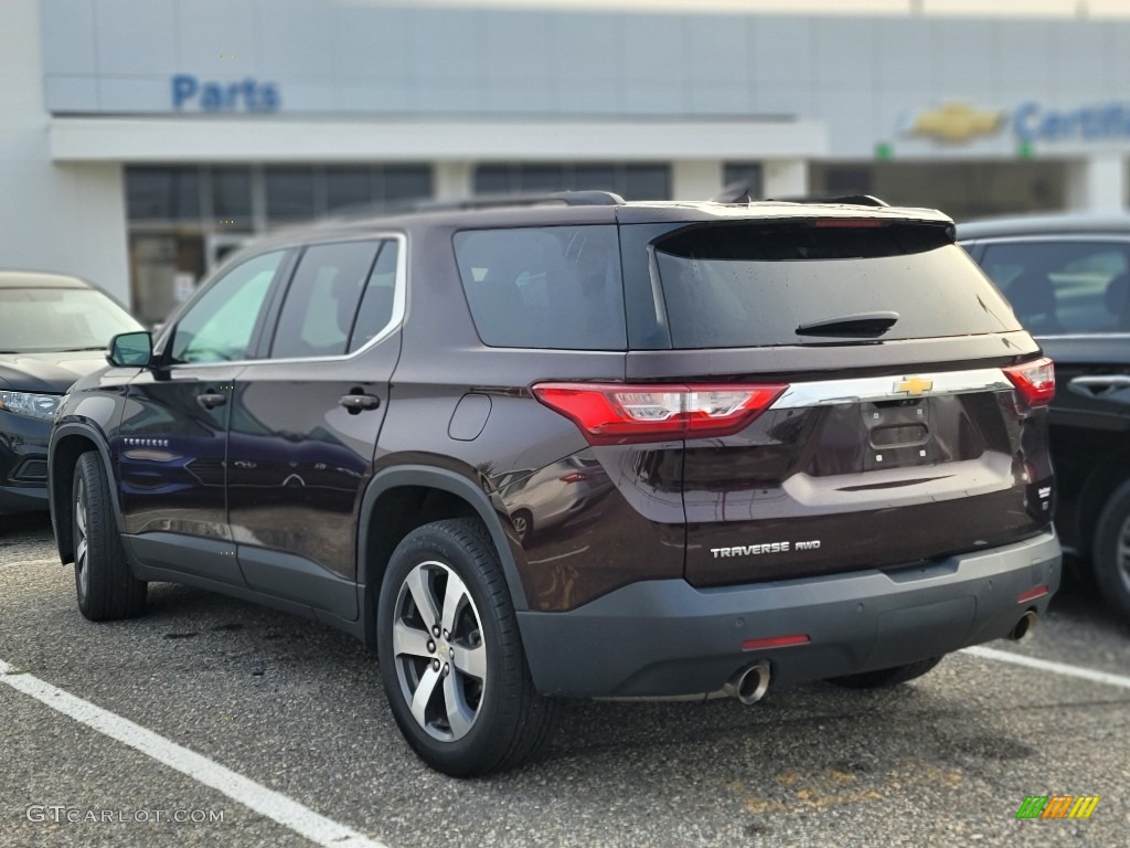 2020 Traverse LT AWD - Black Cherry Metallic / Jet Black photo #8