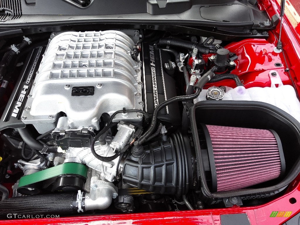 2022 Dodge Challenger SRT Hellcat Redeye 6.2 Liter Supercharged HEMI OHV 16-Valve VVT V8 Engine Photo #144753598