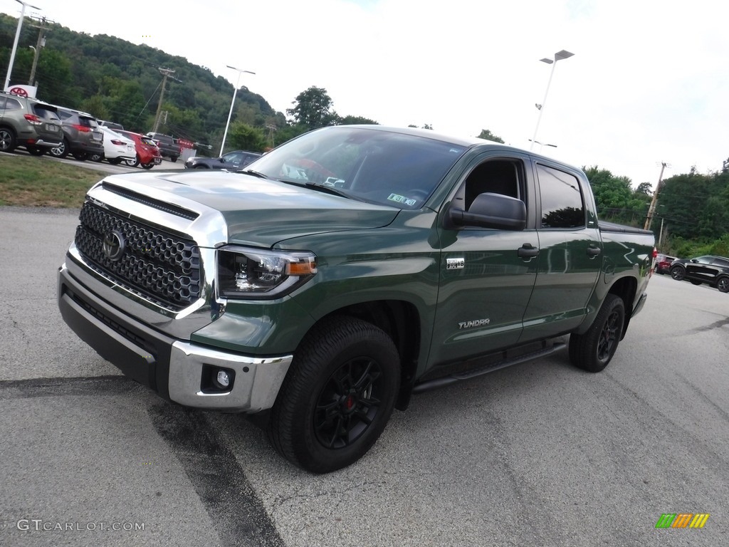 2021 Tundra SR5 CrewMax 4x4 - Army Green / Black photo #15