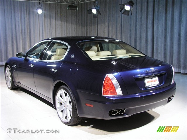 Blue Nettuno 2007 Maserati Quattroporte Sport GT DuoSelect Exterior Photo #144755