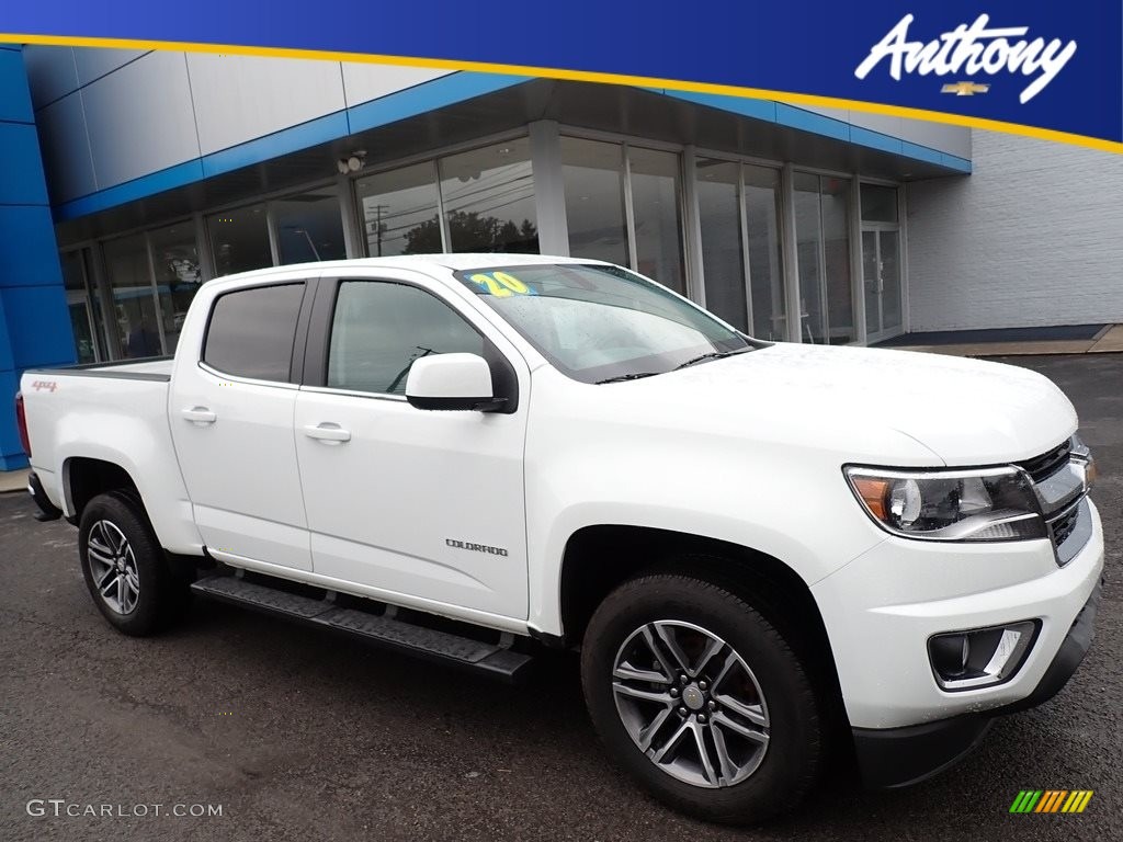 2020 Colorado LT Crew Cab 4x4 - Summit White / Jet Black photo #1