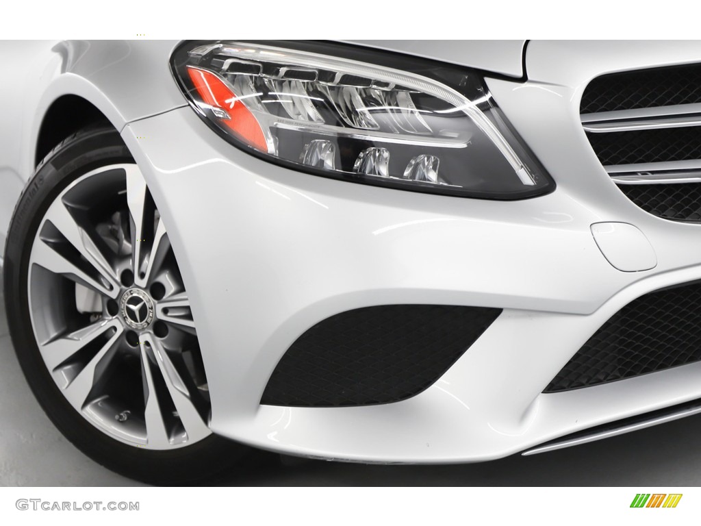 2020 C 300 Sedan - Iridium Silver Metallic / Black photo #3