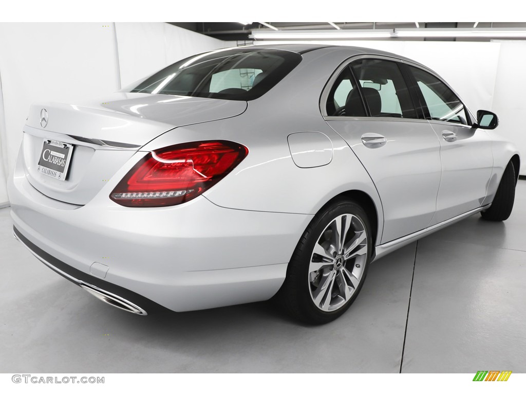 2020 C 300 Sedan - Iridium Silver Metallic / Black photo #5