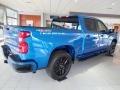 Glacier Blue Metallic 2022 Chevrolet Silverado 1500 Custom Crew Cab 4x4 Exterior