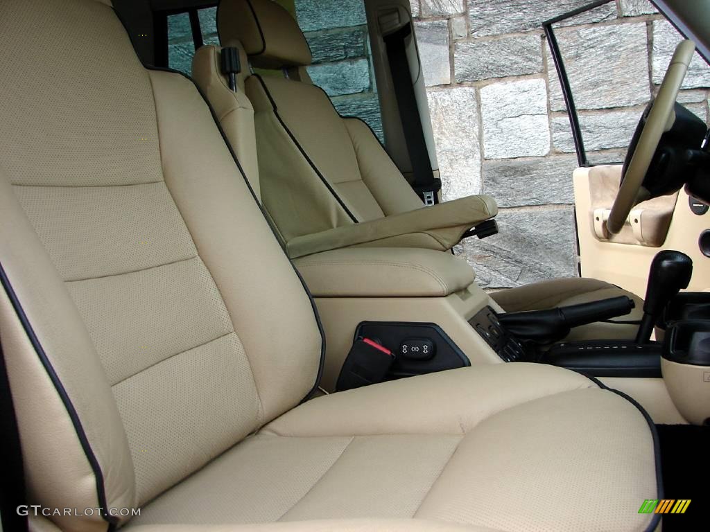 2003 Discovery HSE - Java Black / Alpaca Beige photo #38