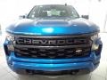 Glacier Blue Metallic - Silverado 1500 Custom Crew Cab 4x4 Photo No. 8
