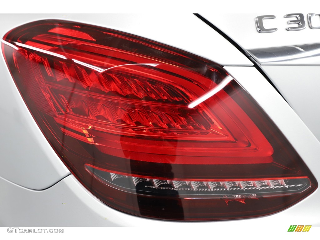 2020 C 300 Sedan - Iridium Silver Metallic / Black photo #12