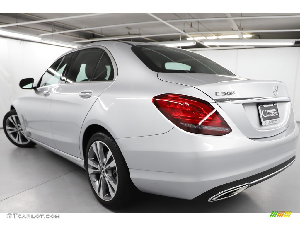 2020 C 300 Sedan - Iridium Silver Metallic / Black photo #13