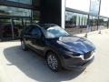 2022 Deep Crystal Blue Mica Mazda CX-30 S Premium AWD  photo #1