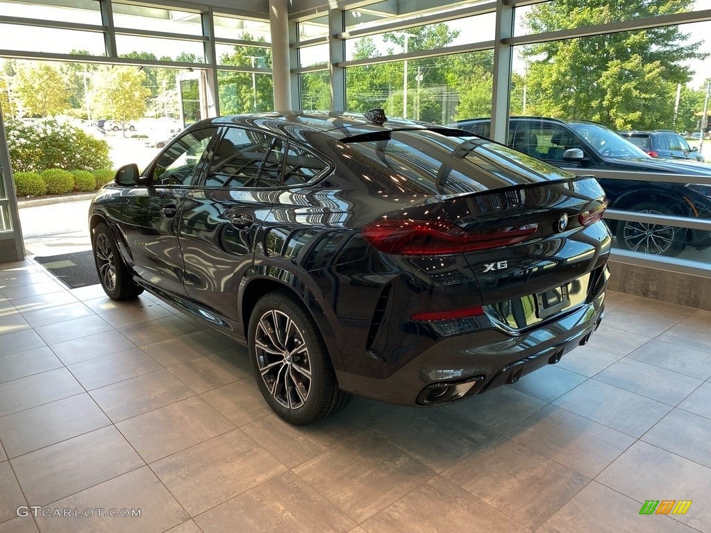 2023 X6 xDrive40i - Carbon Black Metallic / Silverstone photo #2