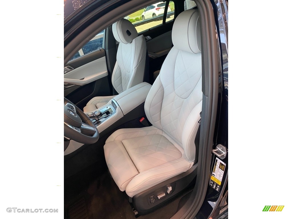 Silverstone Interior 2023 BMW X6 xDrive40i Photo #144756007
