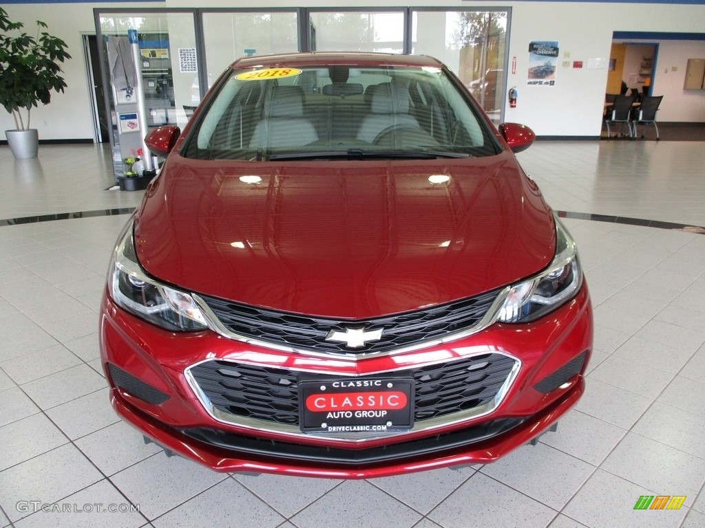 2018 Cruze LT - Cajun Red Tintcoat / Jet Black photo #2