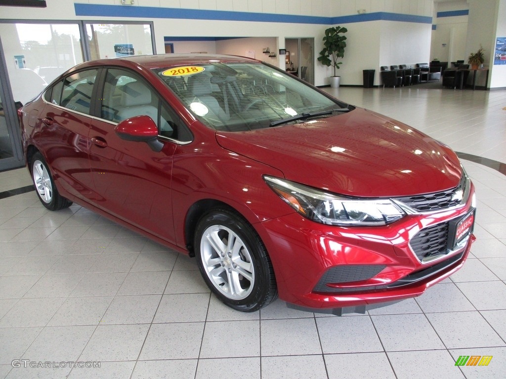 2018 Cruze LT - Cajun Red Tintcoat / Jet Black photo #3