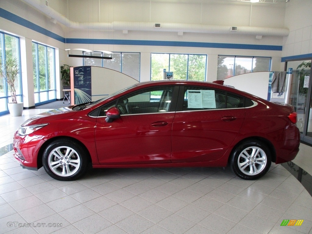 2018 Cruze LT - Cajun Red Tintcoat / Jet Black photo #10