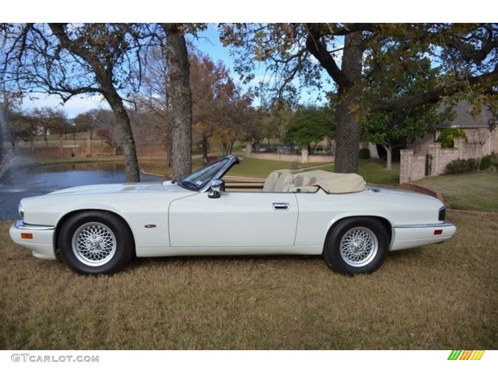 1995 XJ XJS Convertible - Glacier White / Ivory photo #1